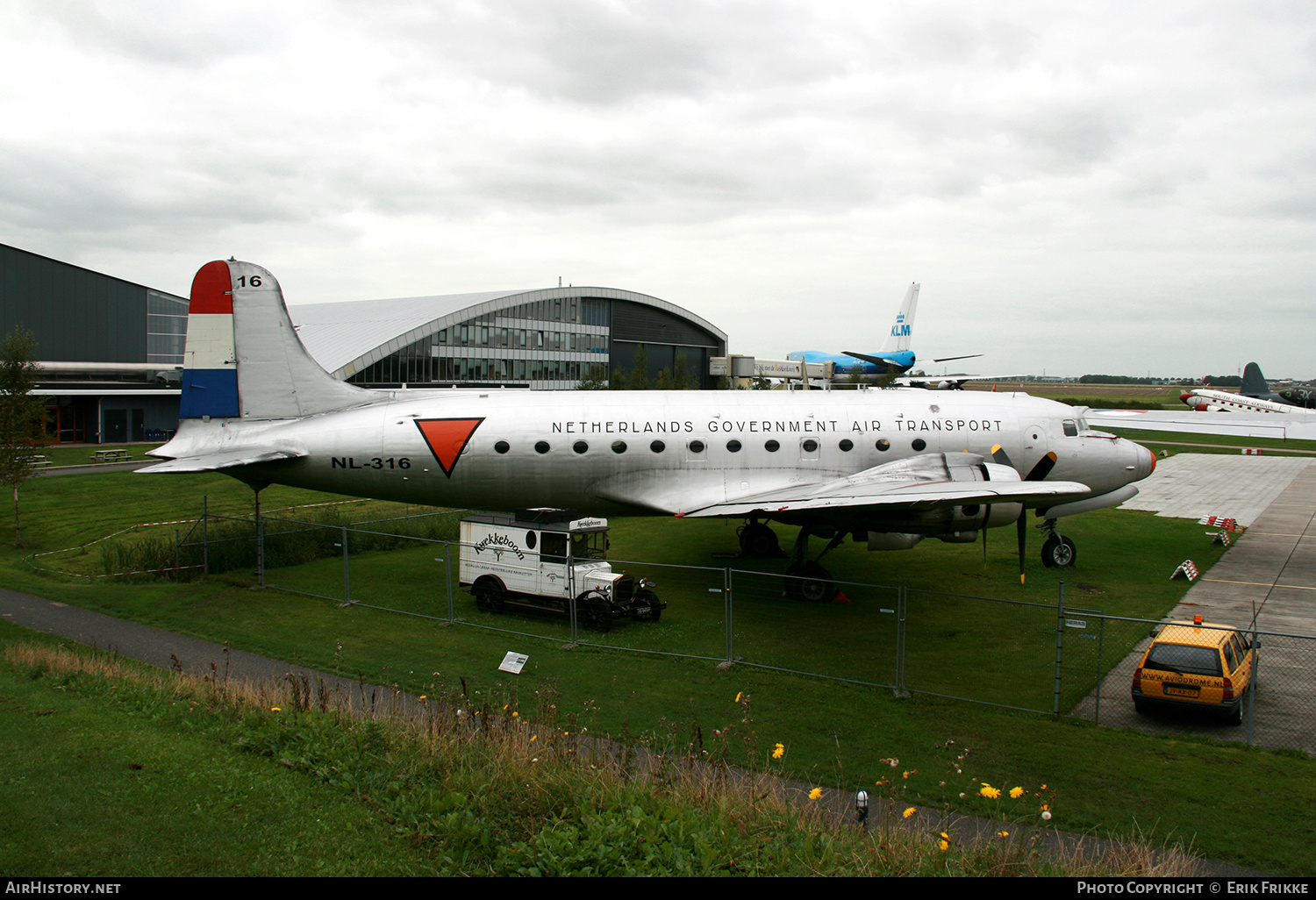 Aircraft Photo of NL-316 | Douglas C-54A Skymaster | Netherlands Government Air Transport | AirHistory.net #478399