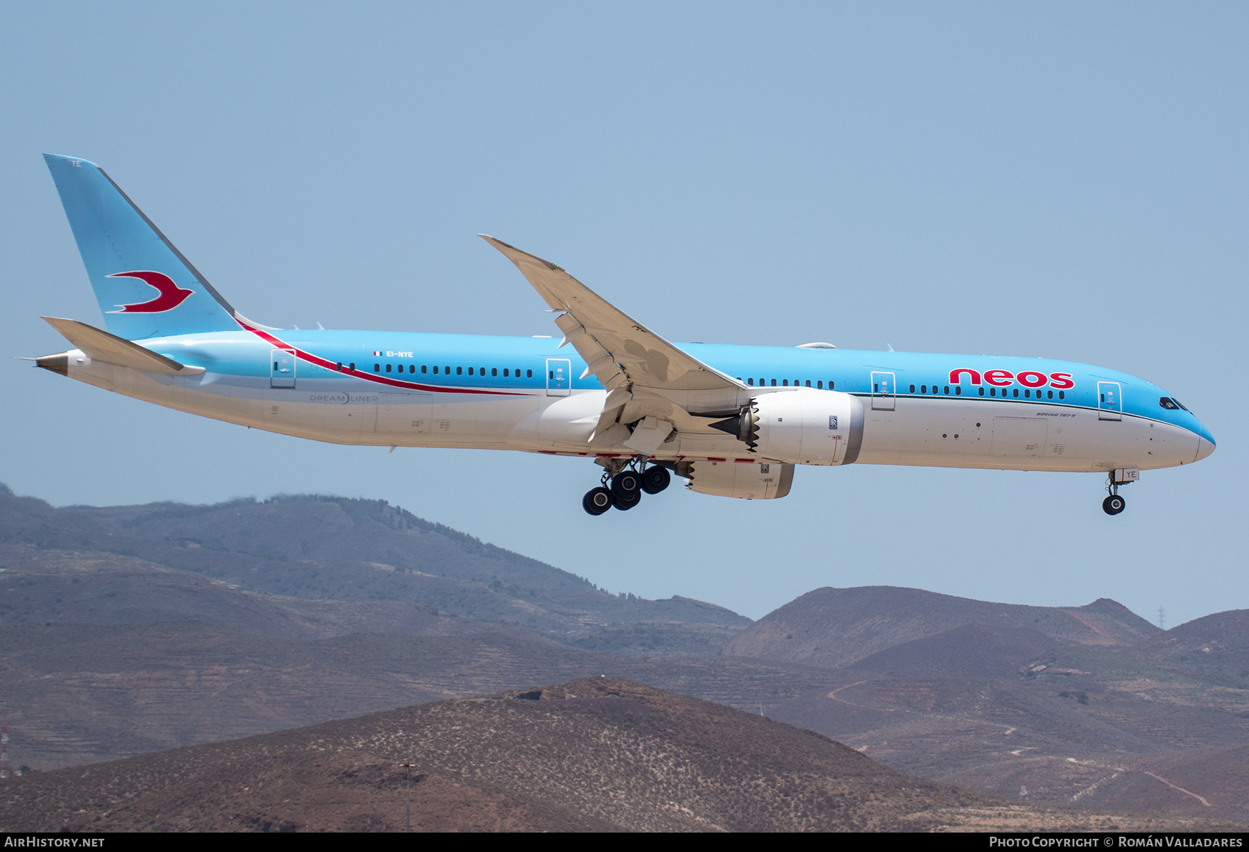 Aircraft Photo of EI-NYE | Boeing 787-9 Dreamliner | Neos | AirHistory.net #478405