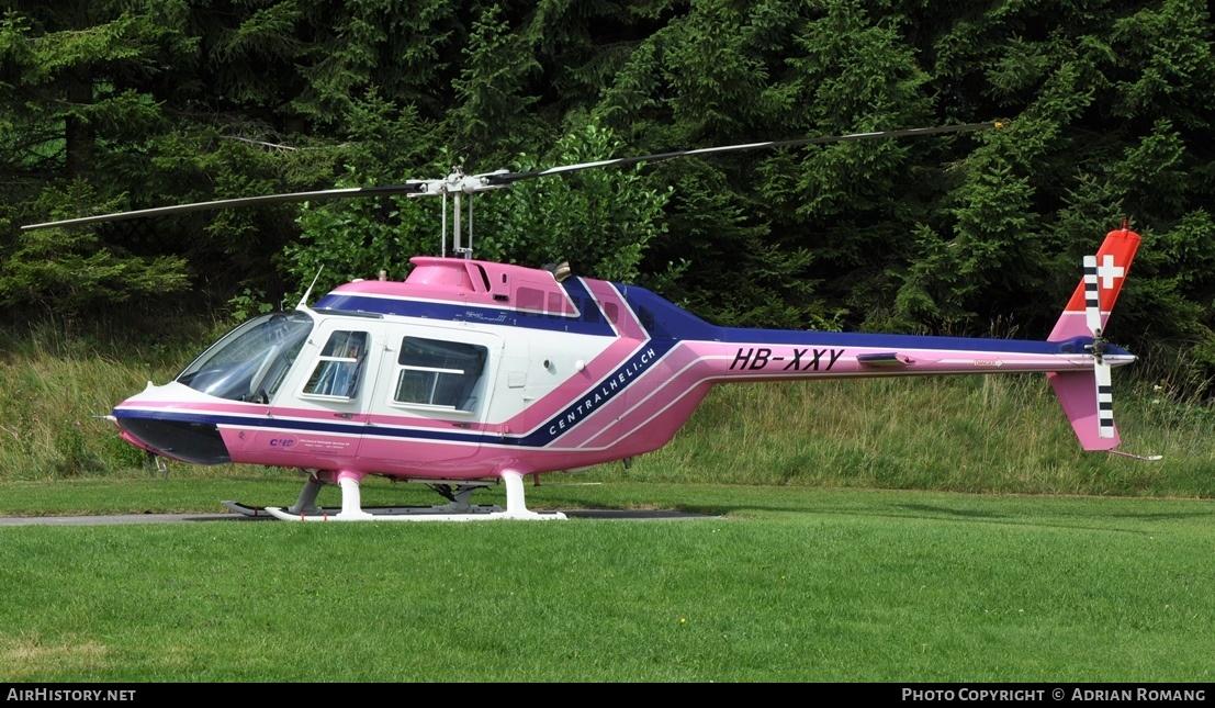 Aircraft Photo of HB-XXY | Bell 206B-3 JetRanger III | Central Helicopter Services | AirHistory.net #478409