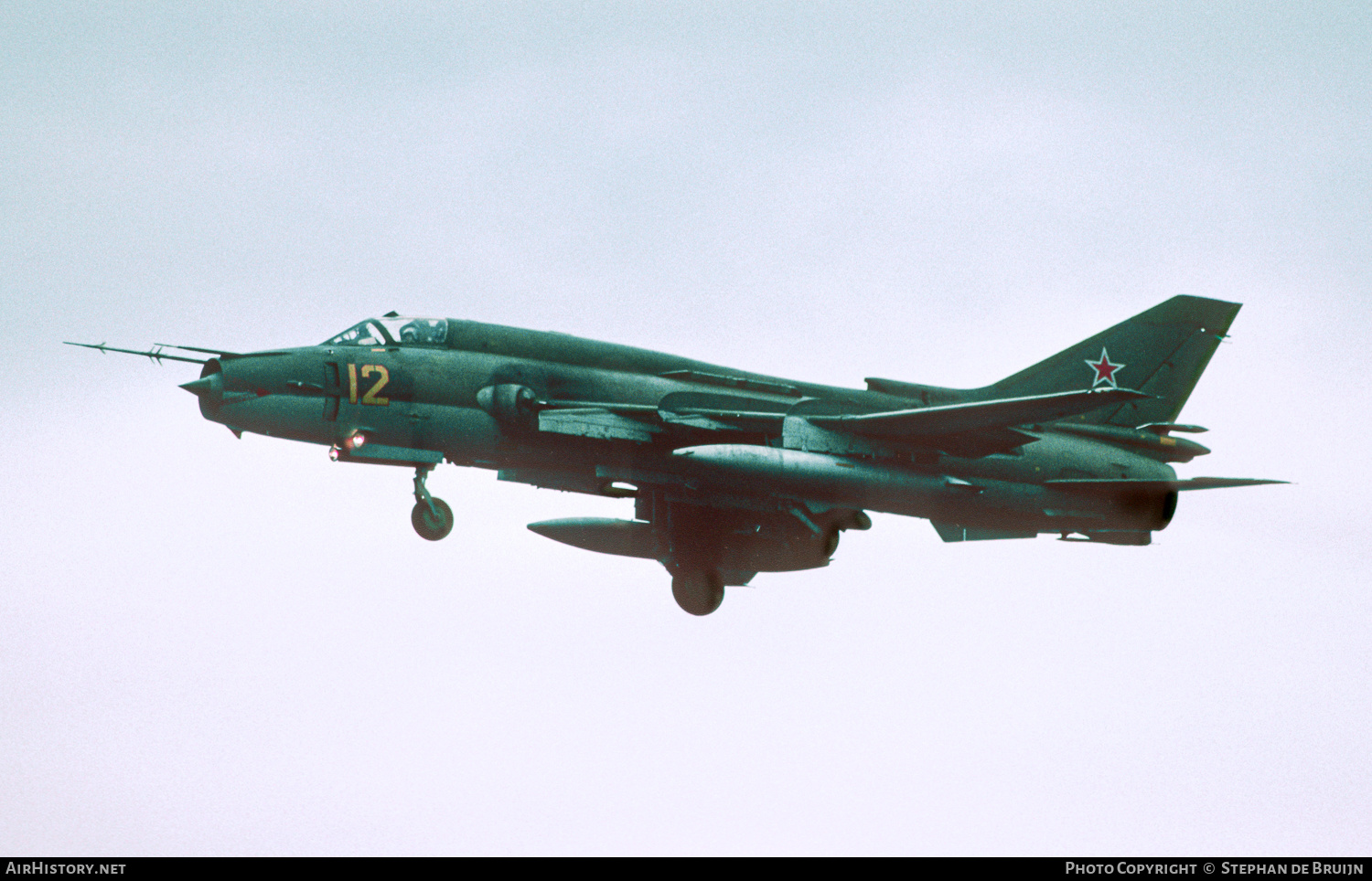 Aircraft Photo of 12 yellow | Sukhoi Su-17M4 | Soviet Union - Air Force | AirHistory.net #478414