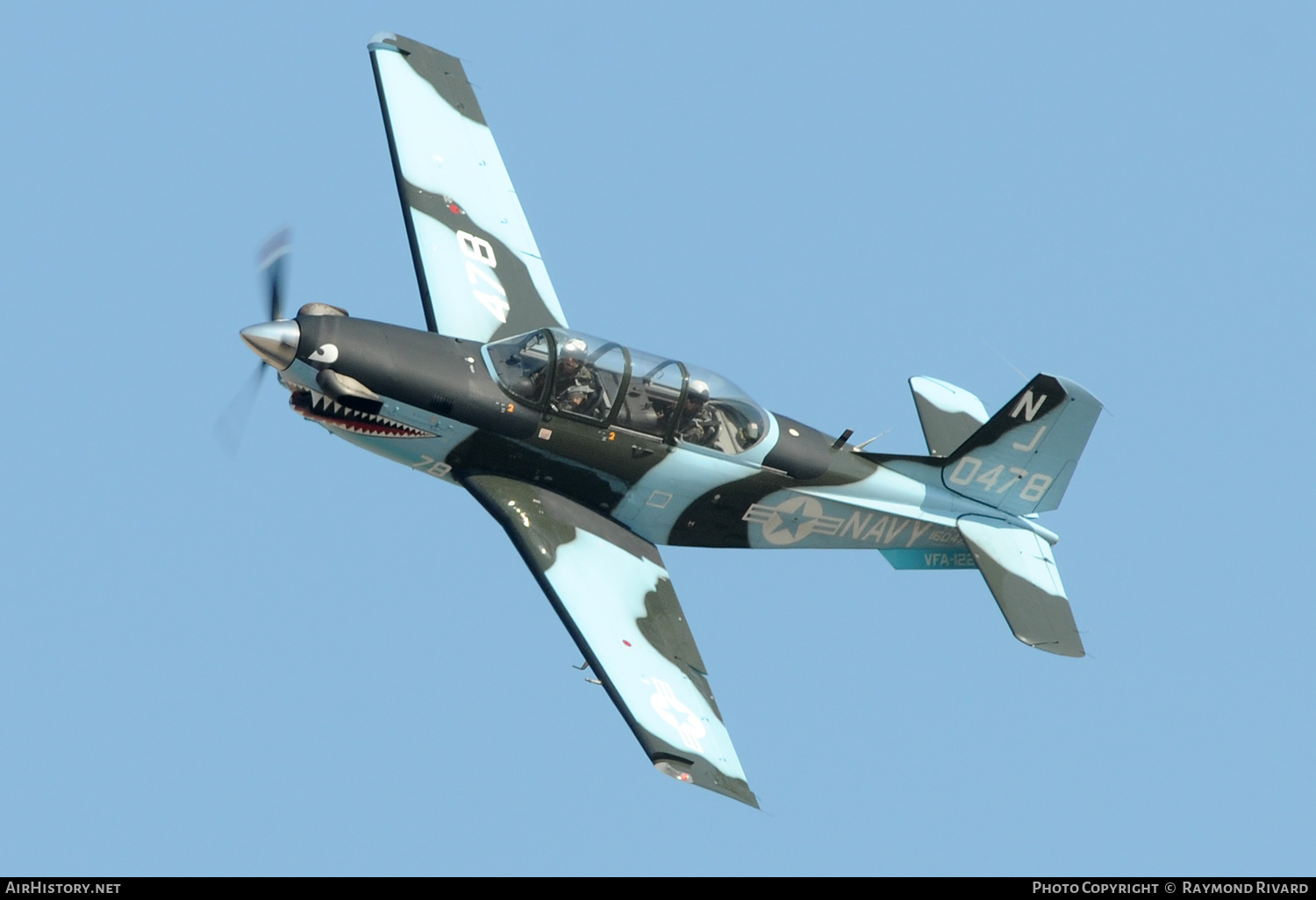 Aircraft Photo of 160478 / 0478 | Beech T-34C Turbo Mentor (45) | USA - Navy | AirHistory.net #478429