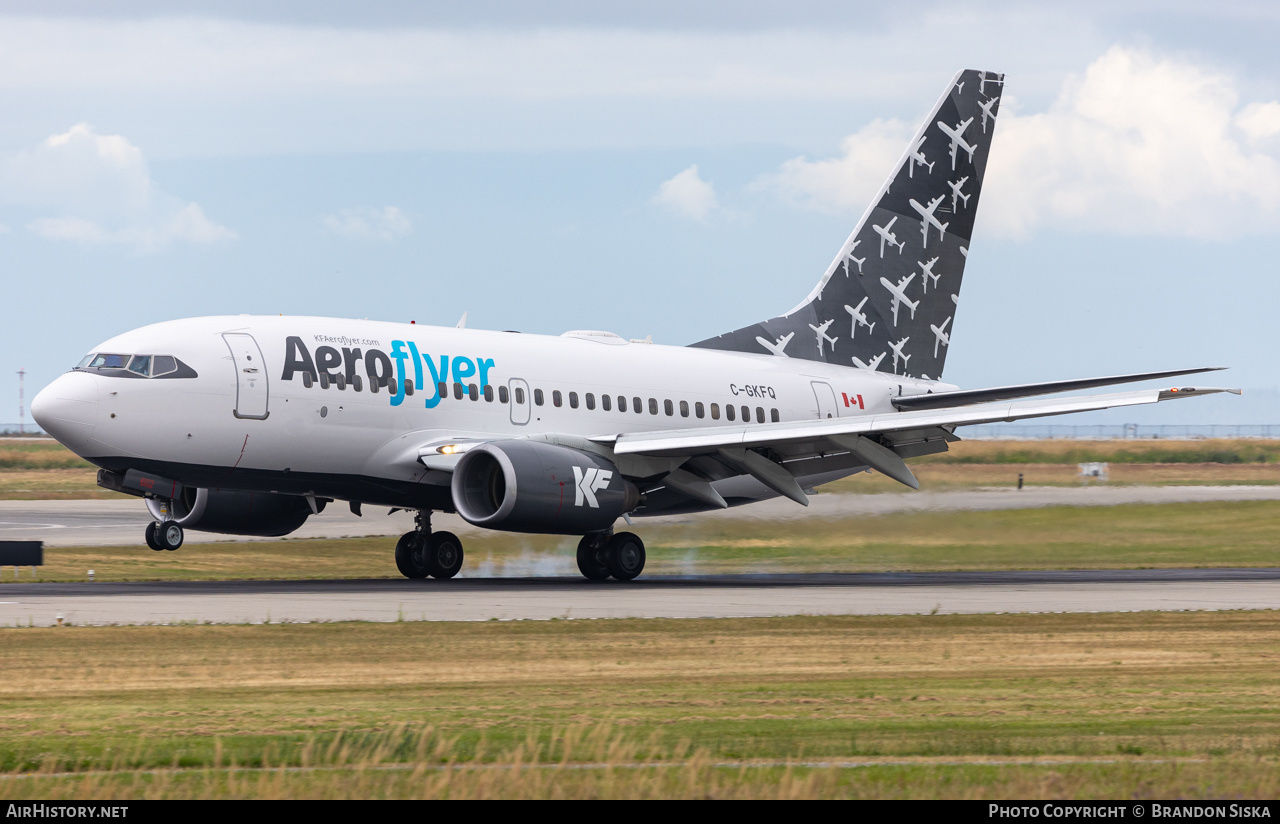 Aircraft Photo of C-GKFQ | Boeing 737-6CT | Aeroflyer | AirHistory.net #478432