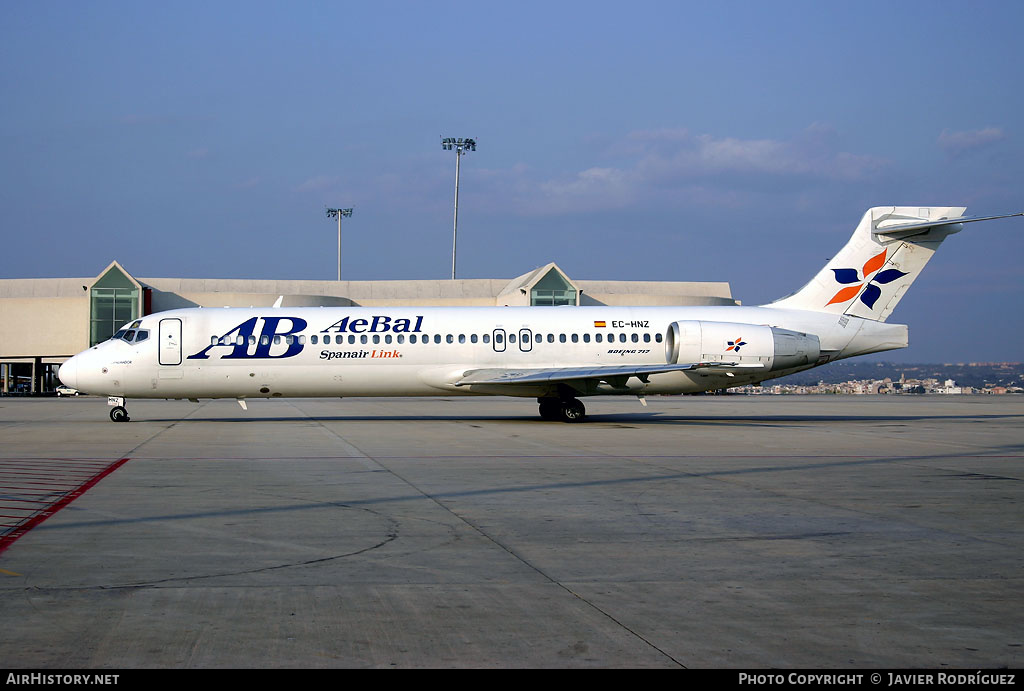 Aircraft Photo of EC-HNZ | Boeing 717-2CM | AeBal | AirHistory.net #478438