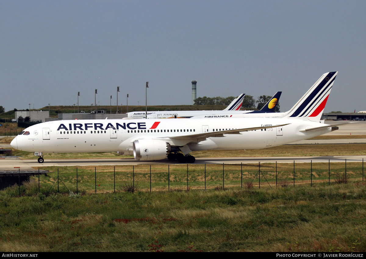 Aircraft Photo of F-HRBB | Boeing 787-9 Dreamliner | Air France | AirHistory.net #478439
