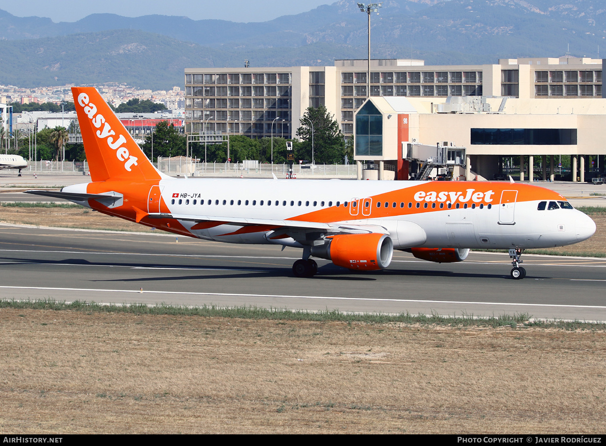 Aircraft Photo of HB-JYA | Airbus A320-214 | EasyJet | AirHistory.net #478444