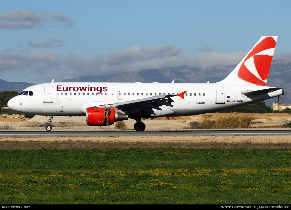 Aircraft Photo of OK-NEN | Airbus A319-112 | Eurowings | AirHistory.net #478446