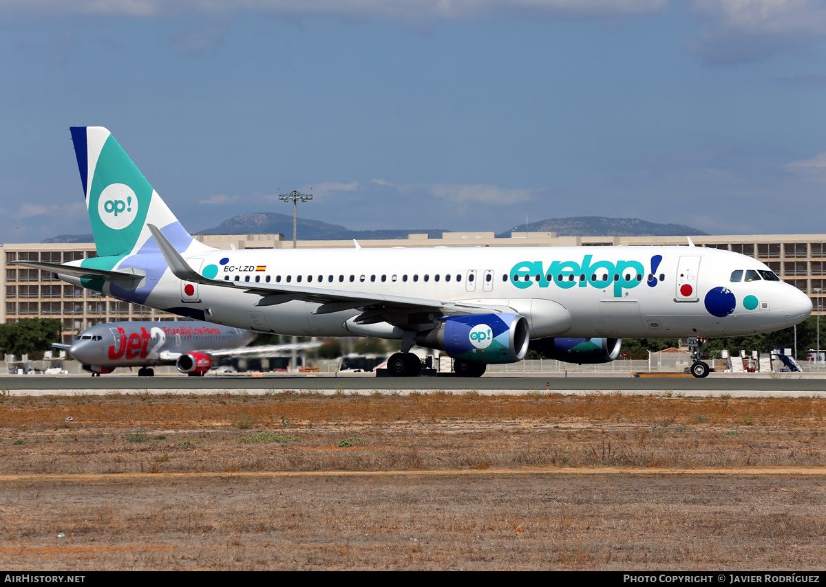 Aircraft Photo of EC-LZD | Airbus A320-214 | Evelop Airlines | AirHistory.net #478448