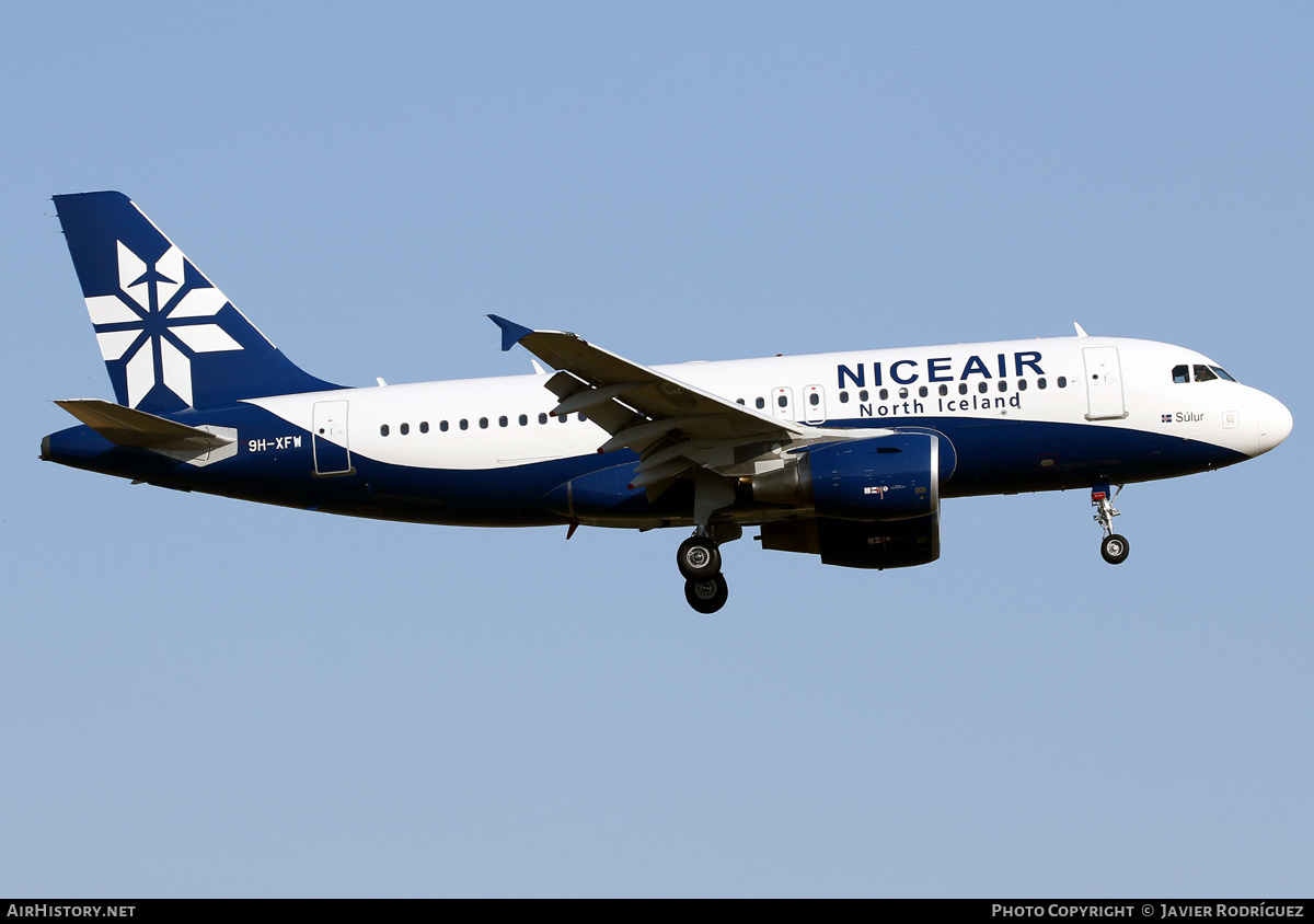 Aircraft Photo of 9H-XFW | Airbus A319-112 | Niceair North Iceland | AirHistory.net #478454