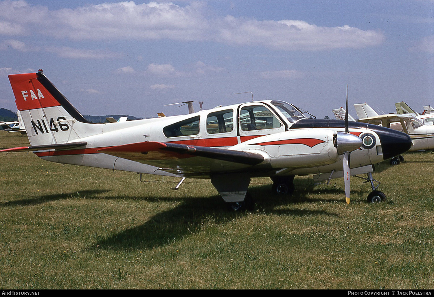 Aircraft Photo of N146 | Beech 55 Baron (95-55) | FAA - Federal Aviation Administration | AirHistory.net #478502