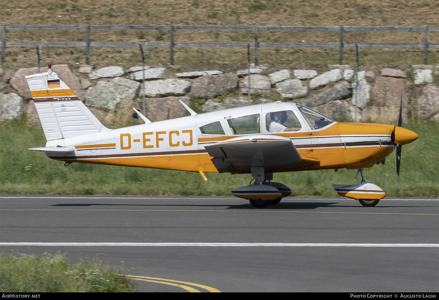 Aircraft Photo of D-EFCJ | Piper PA-28-180 Cherokee F | AirHistory.net #478513