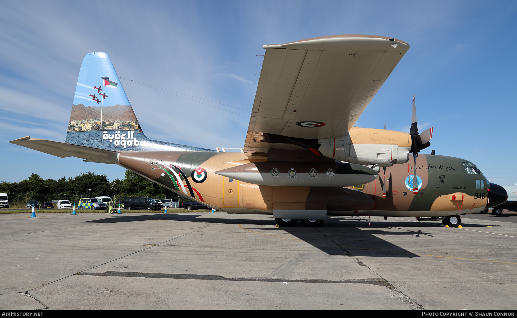 Aircraft Photo of 346 | Lockheed C-130H Hercules | Jordan - Air Force | AirHistory.net #478535