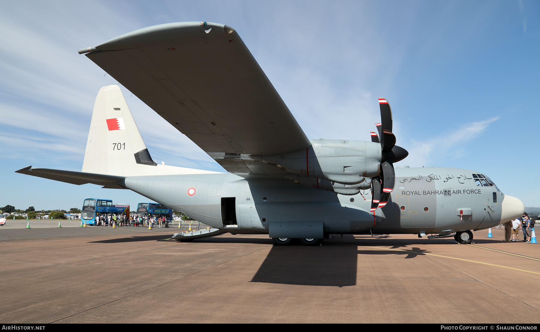 Aircraft Photo of 701 | Lockheed Martin C-130J Hercules | Bahrain - Air Force | AirHistory.net #478536