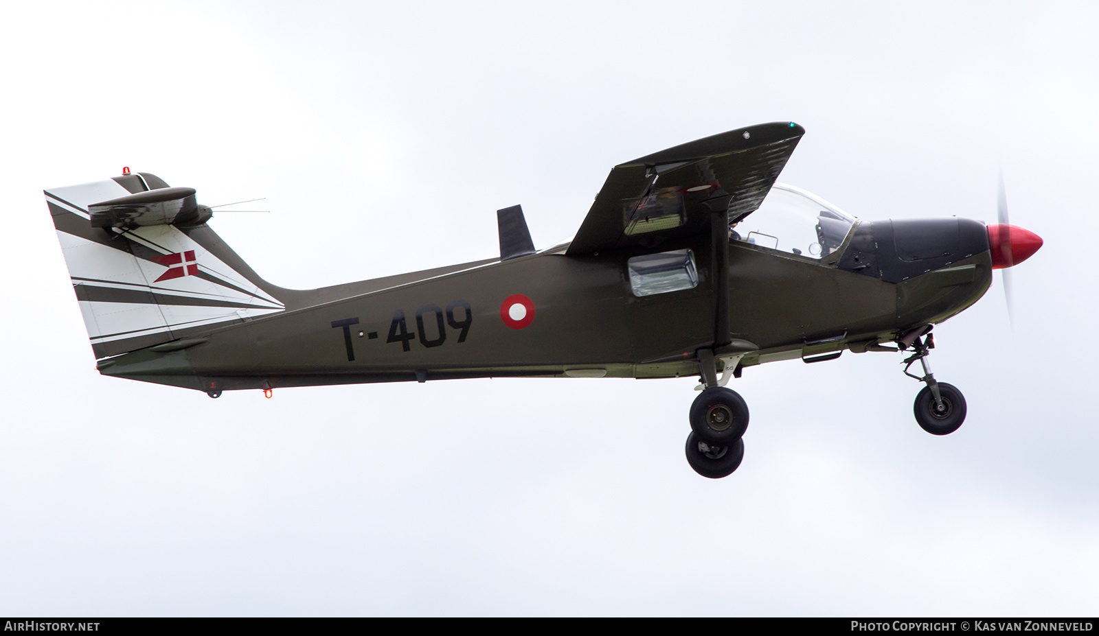 Aircraft Photo of T-409 | Saab T-17 Supporter | Denmark - Air Force | AirHistory.net #478539