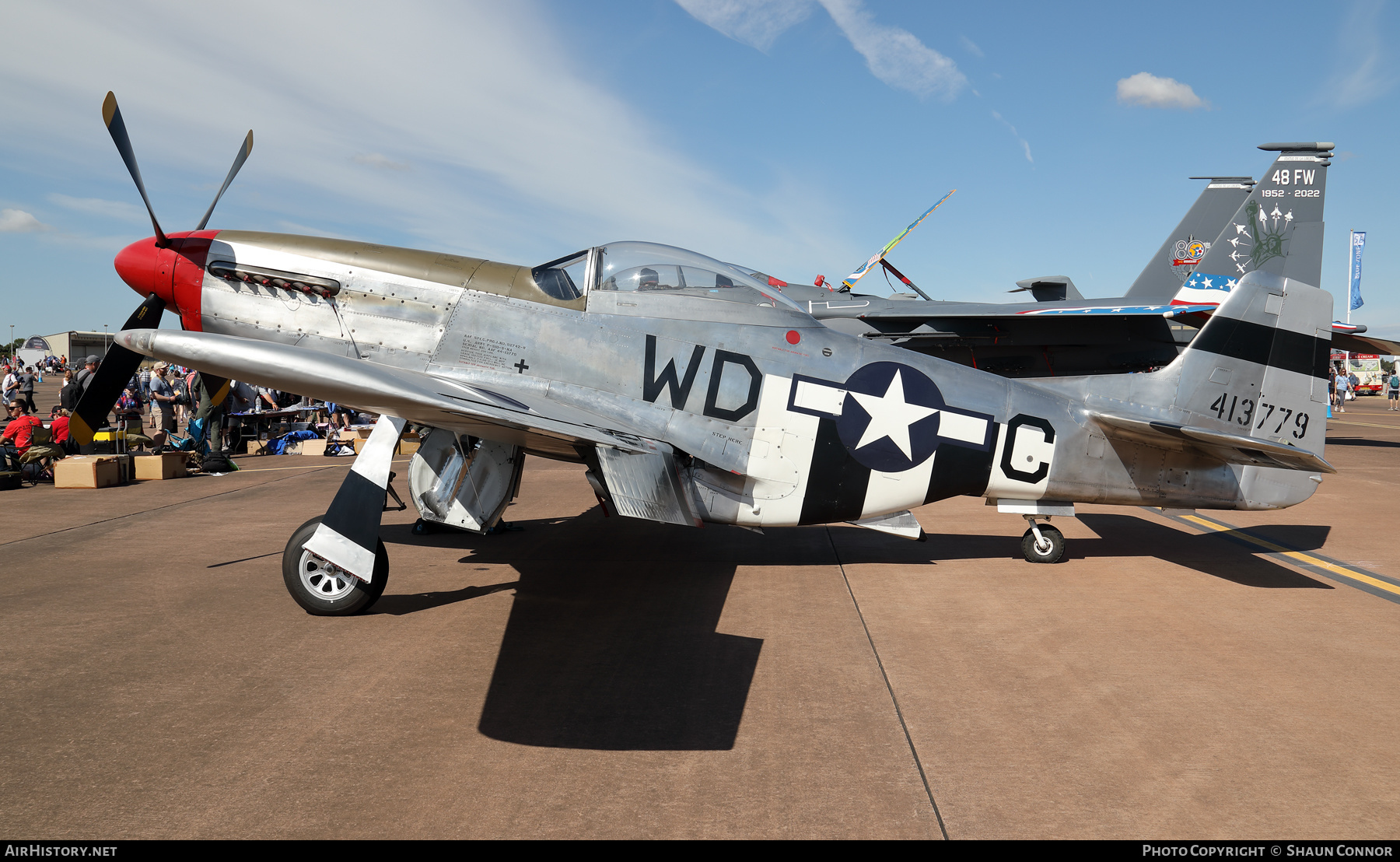 Aircraft Photo of G-CMDK / 413779 | North American P-51D Mustang | USA - Air Force | AirHistory.net #478542