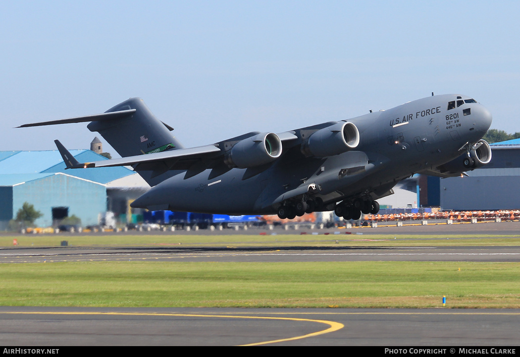 Aircraft Photo of 08-8201 / 88201 | Boeing C-17A Globemaster III | USA - Air Force | AirHistory.net #478550