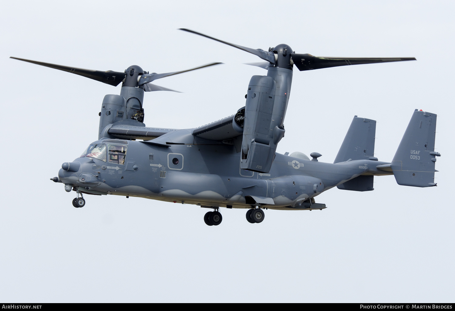 Aircraft Photo of 10-0053 / 0053 | Bell-Boeing CV-22B Osprey | USA - Air Force | AirHistory.net #478560