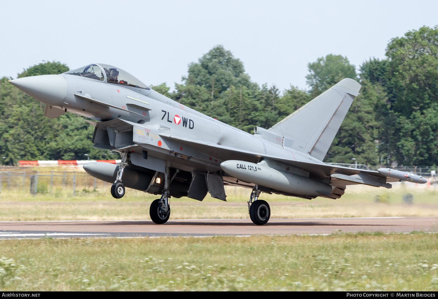 Aircraft Photo of 7L-WD | Eurofighter EF-2000 Typhoon | Austria - Air Force | AirHistory.net #478561