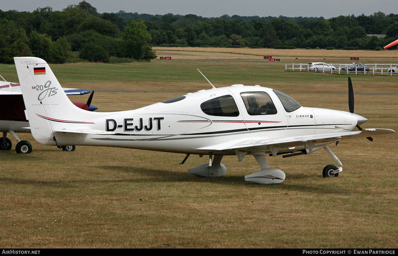 Aircraft Photo of D-EJJT | Cirrus SR-20 G3-GTS | AirHistory.net #478578