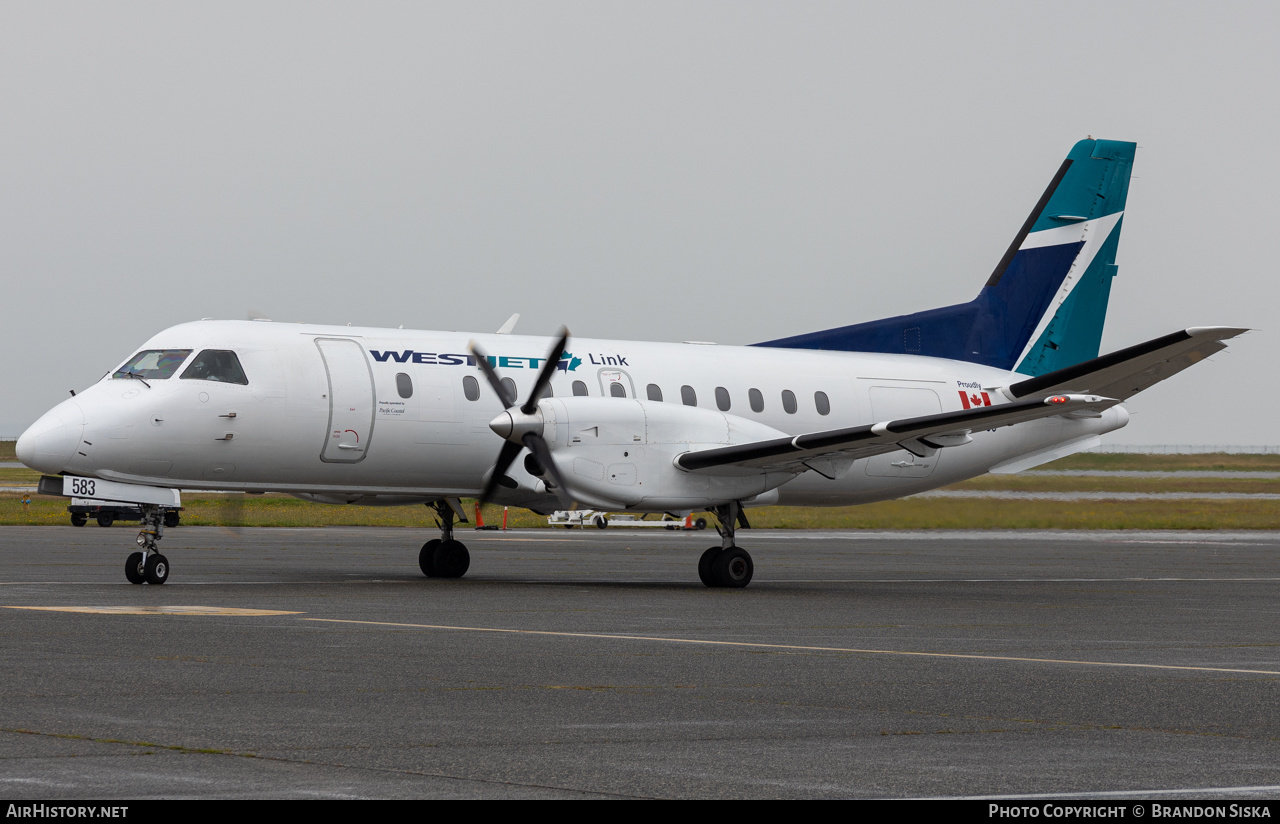 Aircraft Photo of C-GPCJ | Saab 340B/Plus | WestJet Link | AirHistory.net #478581