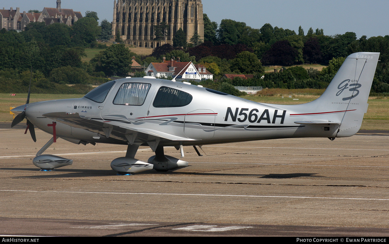 Aircraft Photo of N56AH | Cirrus SR-22 G3-GTS | AirHistory.net #478588