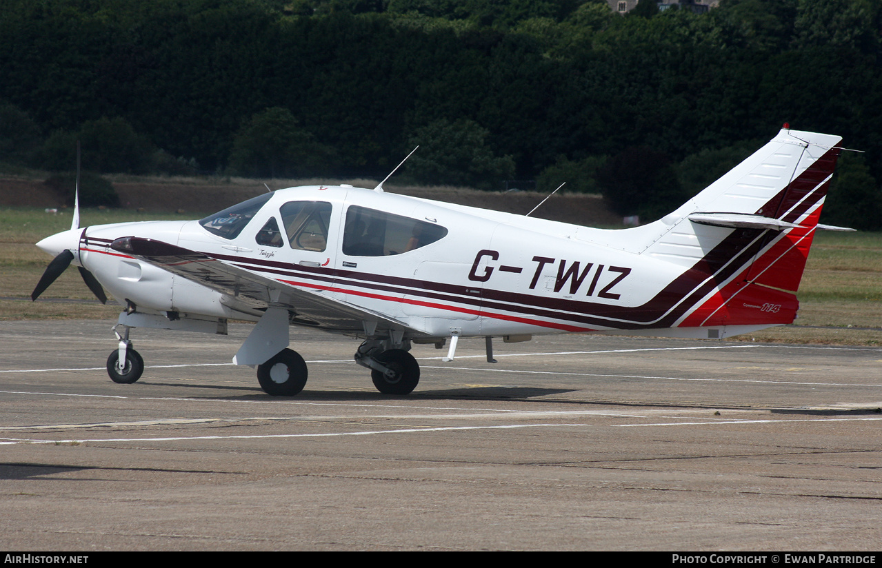Aircraft Photo of G-TWIZ | Rockwell Commander 114 | AirHistory.net #478594