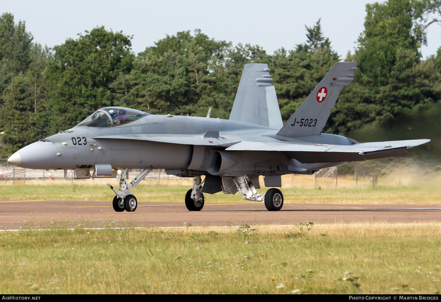 Aircraft Photo of J-5023 | McDonnell Douglas F/A-18C Hornet | Switzerland - Air Force | AirHistory.net #478598