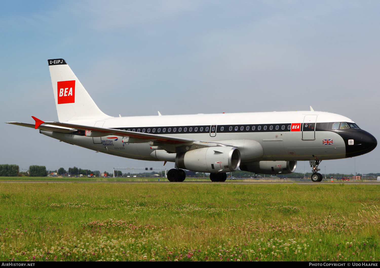 Aircraft Photo of G-EUPJ | Airbus A319-131 | British Airways | BEA - British European Airways | AirHistory.net #478609