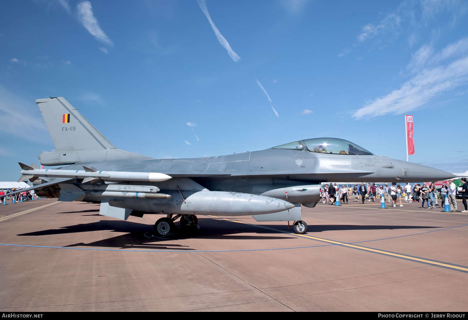 Aircraft Photo of FA119 | General Dynamics F-16AM Fighting Falcon | Belgium - Air Force | AirHistory.net #478616