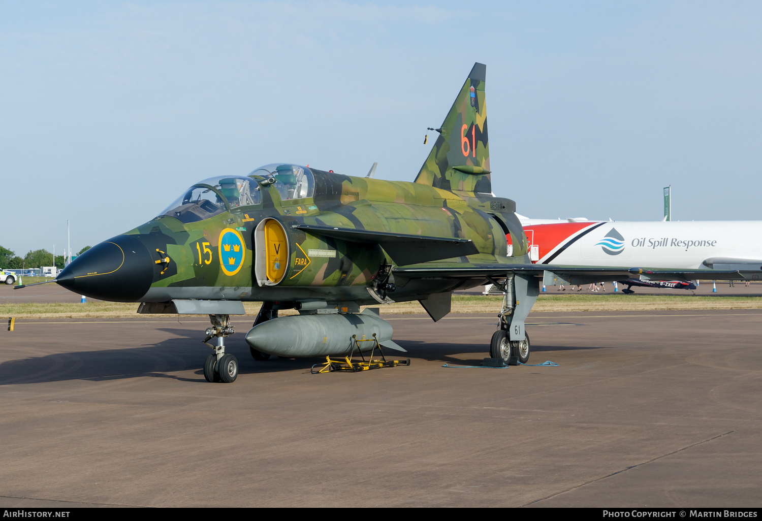 Aircraft Photo of SE-DXO / 37809 | Saab Sk37E Viggen | Sweden - Air Force | AirHistory.net #478621