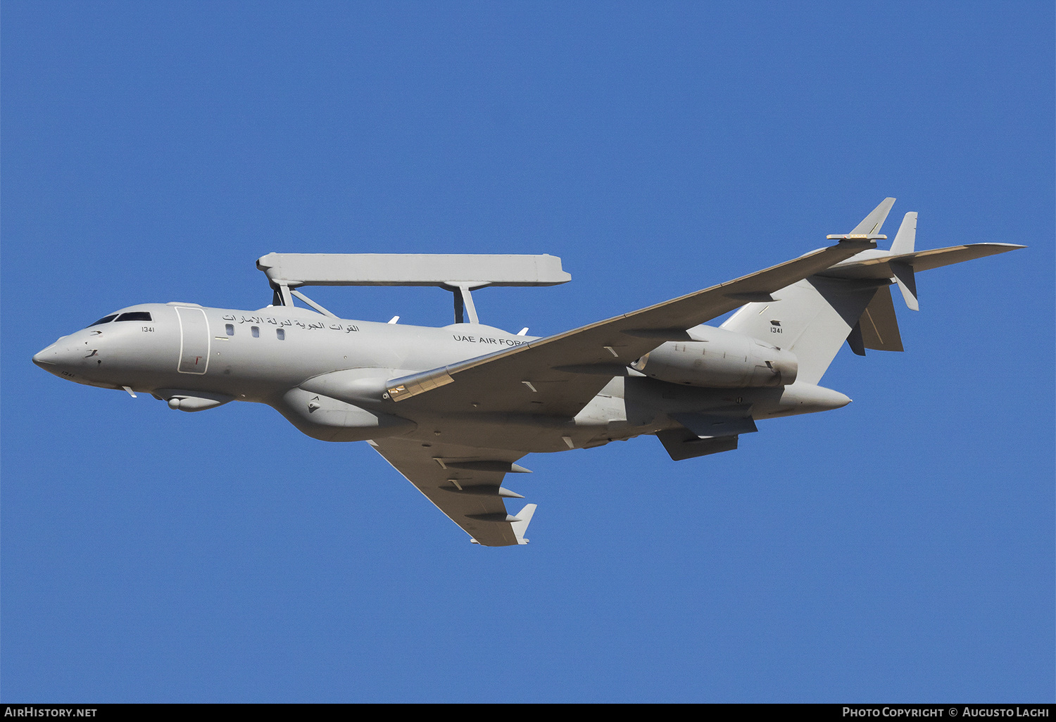 Aircraft Photo of 1341 | Bombardier Global 6000 GlobalEye (BD-700-1A10) | United Arab Emirates - Air Force | AirHistory.net #478644