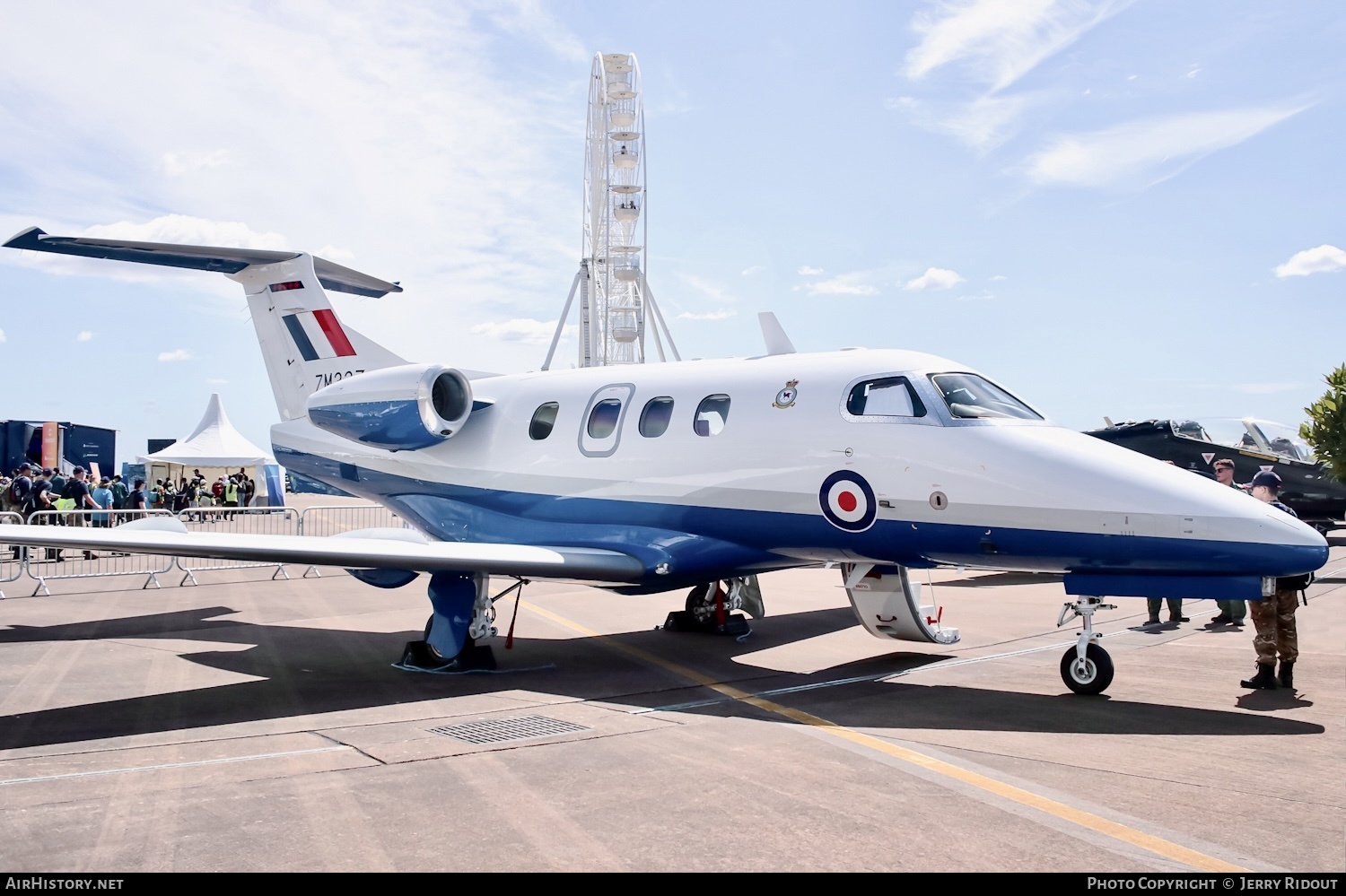 Aircraft Photo of ZM337 | Embraer EMB-500 Phenom 100 | UK - Air Force | AirHistory.net #478663