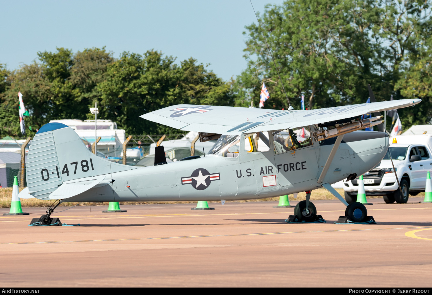 Aircraft Photo of G-VNAM / 0-14781 | Cessna O-1A Bird Dog (305A/L-19A) | USA - Air Force | AirHistory.net #478682