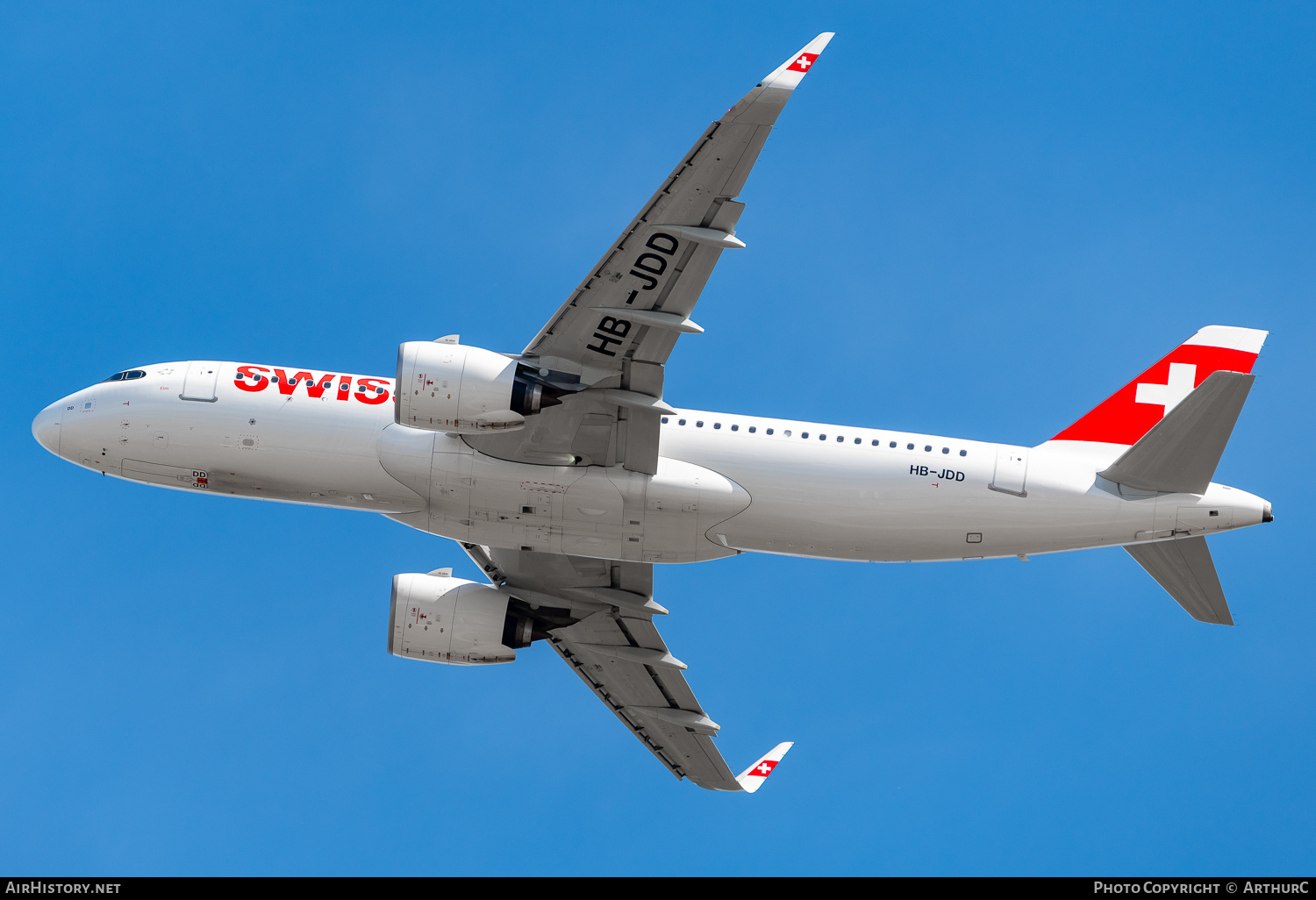 Aircraft Photo of HB-JDD | Airbus A320-271N | Swiss International Air Lines | AirHistory.net #478690
