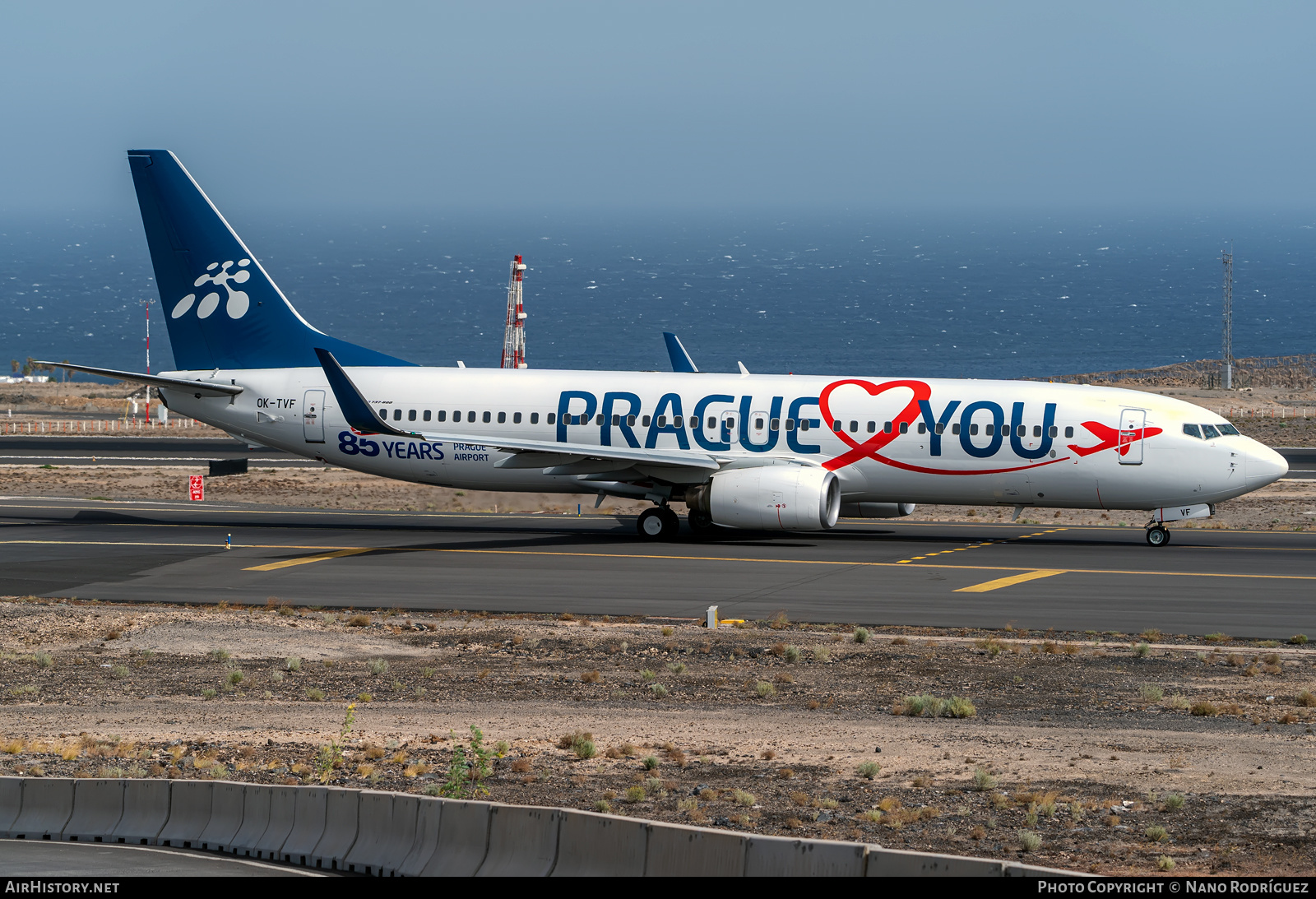 Aircraft Photo of OK-TVF | Boeing 737-8FH | Smartwings | AirHistory.net #478699