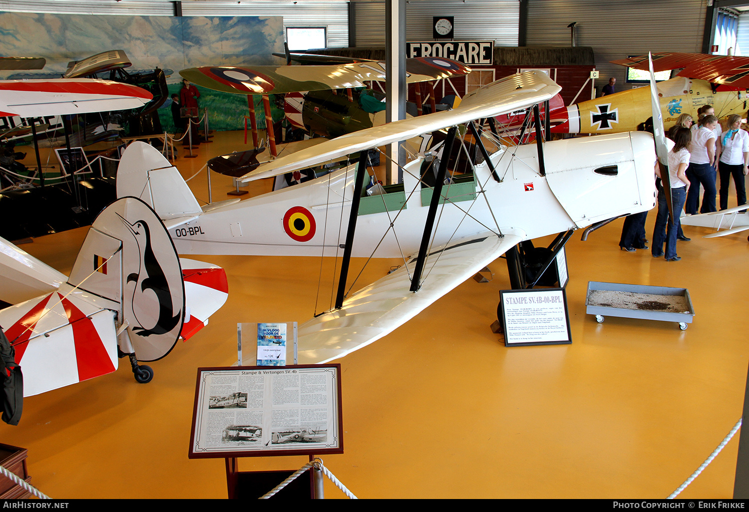 Aircraft Photo of OO-BPL | Stampe-Vertongen SV-4B | Belgium - Air Force | AirHistory.net #478713