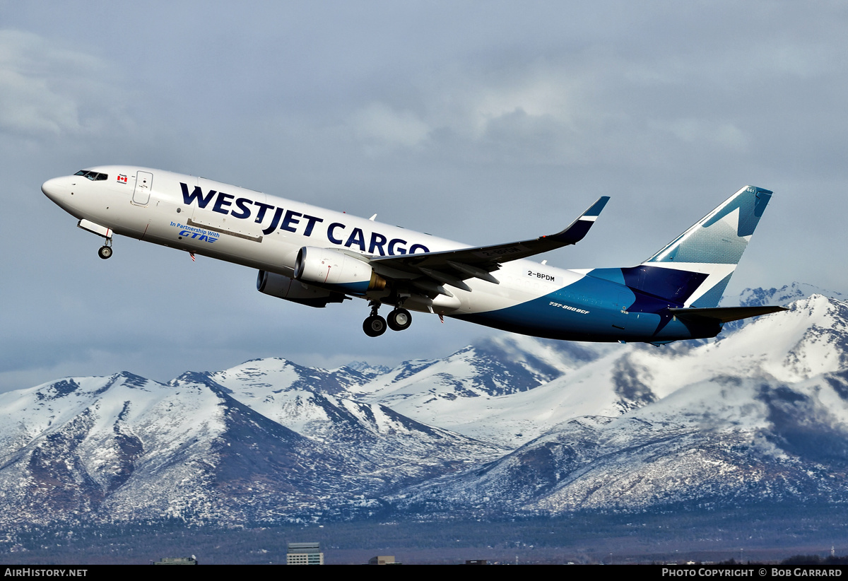 Aircraft Photo of 2-BPDM | Boeing 737-804SF | WestJet Cargo | AirHistory.net #478726