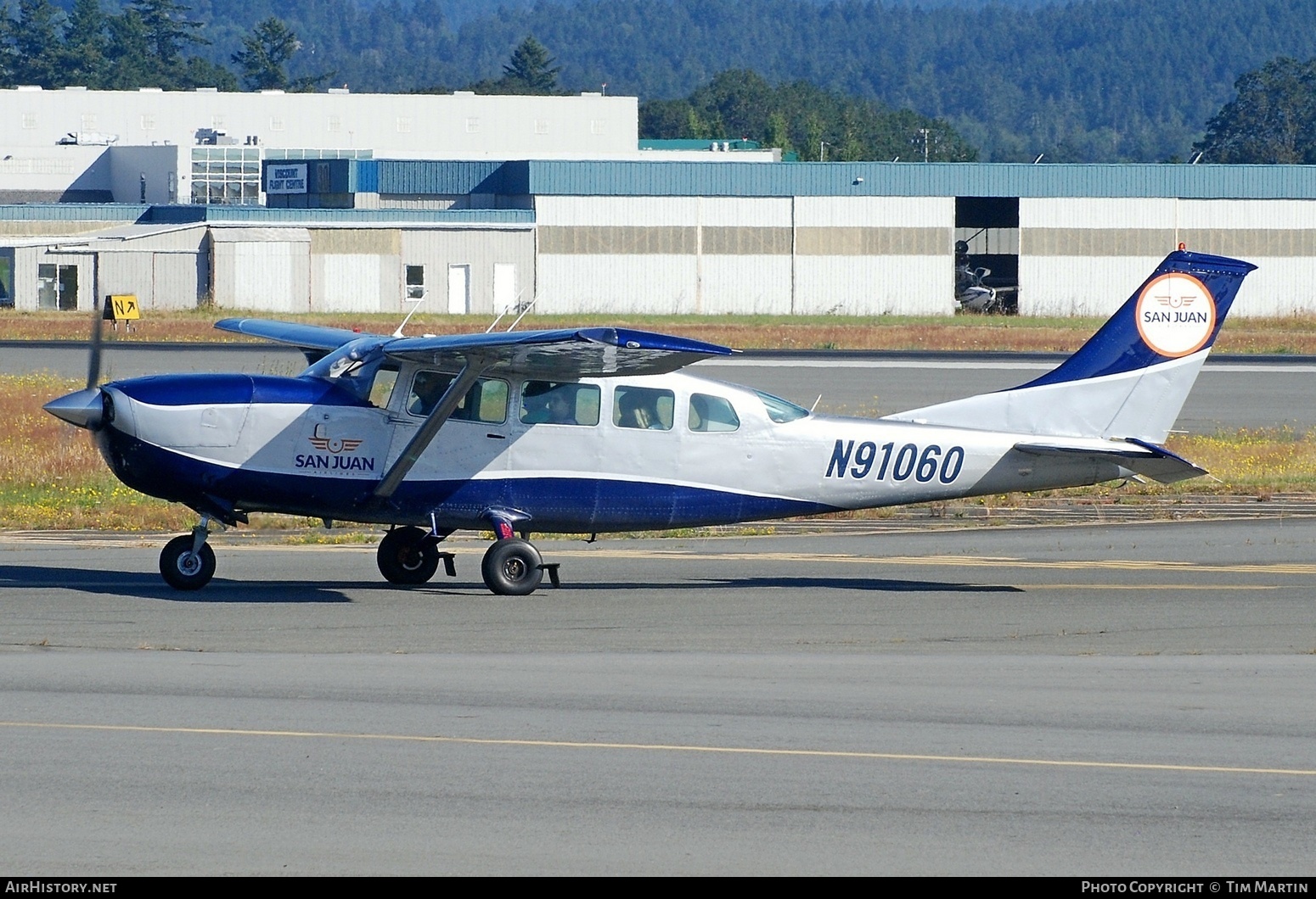 Aircraft Photo of N91060 | Cessna T207 Turbo Skywagon 207 | San Juan Airlines | AirHistory.net #478727