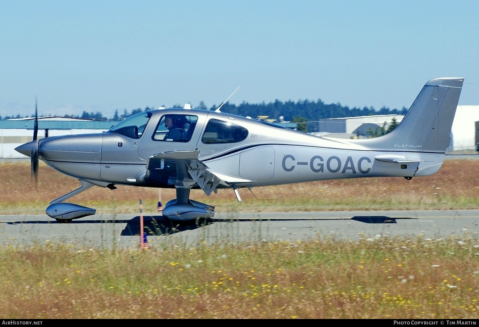 Aircraft Photo of C-GOAC | Cirrus SR-22T G6-GTS Platinum | AirHistory.net #478758