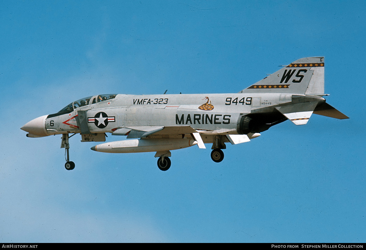 Aircraft Photo of 149449 / 9449 | McDonnell F-4B Phantom II | USA - Marines | AirHistory.net #478760
