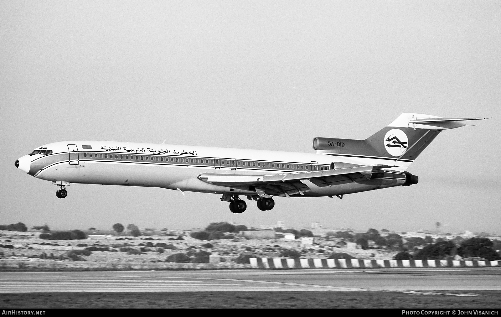 Aircraft Photo of 5A-DID | Boeing 727-2L5/Adv | Libyan Arab Airlines | AirHistory.net #478770