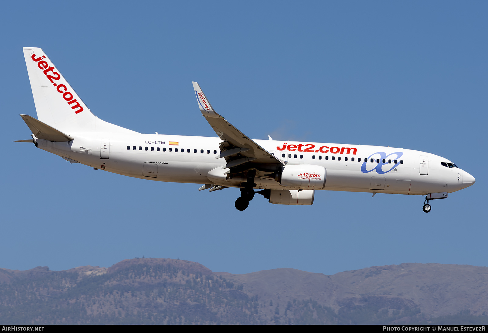 Aircraft Photo of EC-LTM | Boeing 737-85P | Jet2 | AirHistory.net #478771