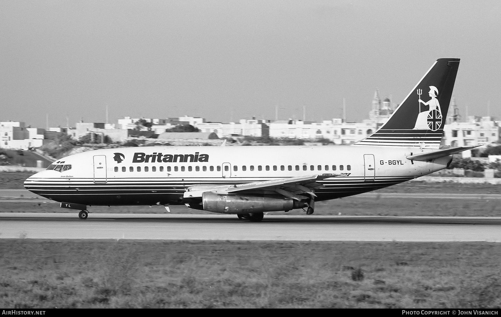 Aircraft Photo of G-BGYL | Boeing 737-204/Adv | Britannia Airways | AirHistory.net #478783