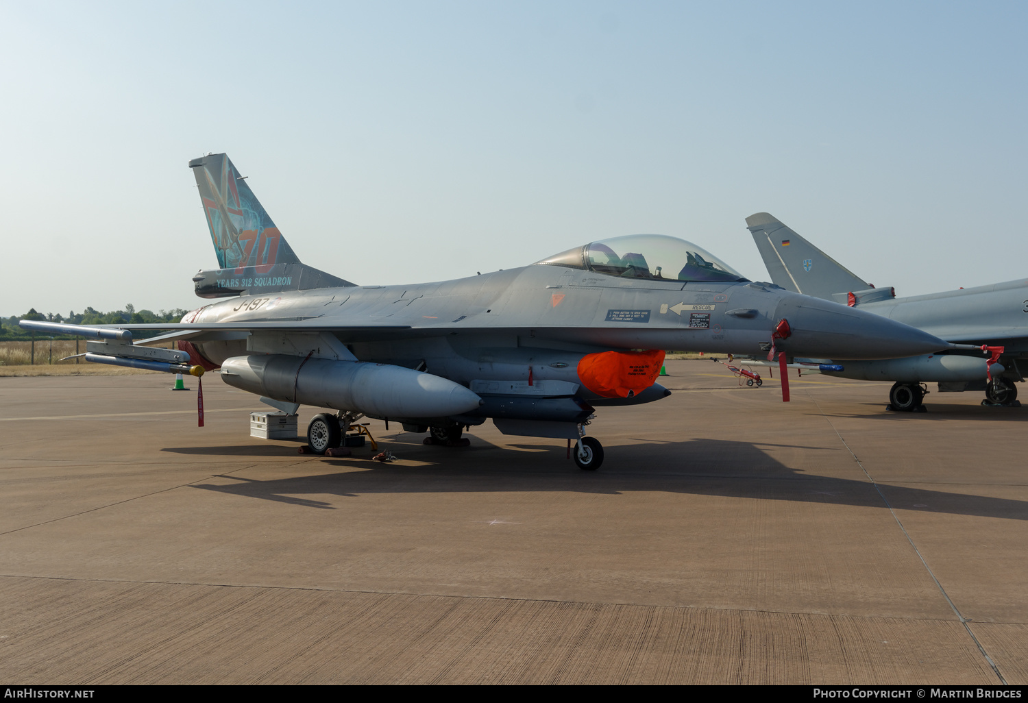 Aircraft Photo of J-197 | General Dynamics F-16AM Fighting Falcon | Netherlands - Air Force | AirHistory.net #478785