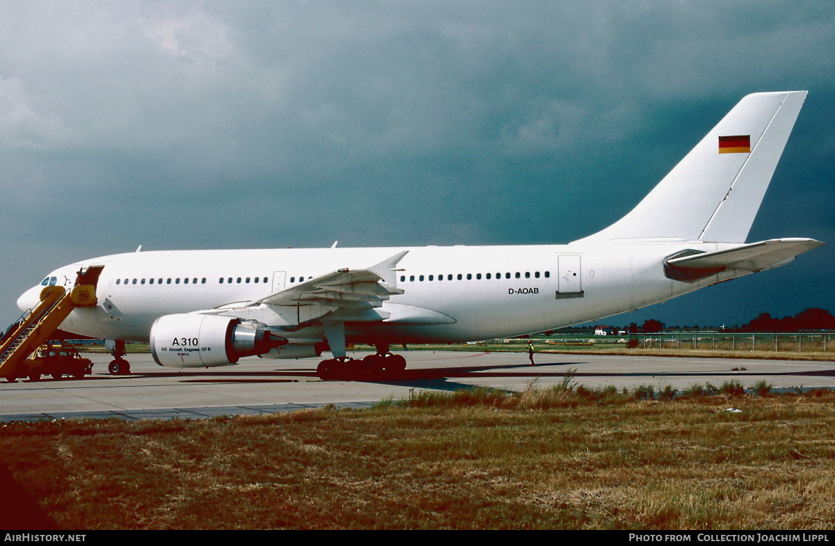 Aircraft Photo of D-AOAB | Airbus A310-304 | AirHistory.net #478787