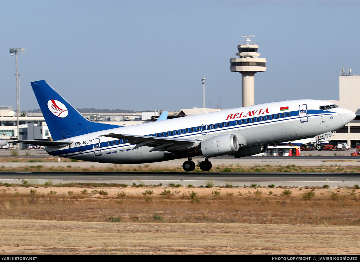 Aircraft Photo of EW-308PA | Boeing 737-3K2 | Belavia | AirHistory.net #478819