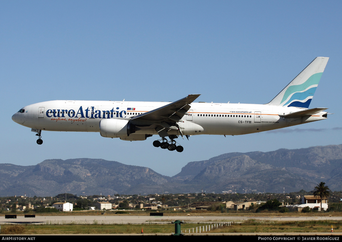 Aircraft Photo of CS-TFM | Boeing 777-212/ER | Euro Atlantic Airways | AirHistory.net #478822