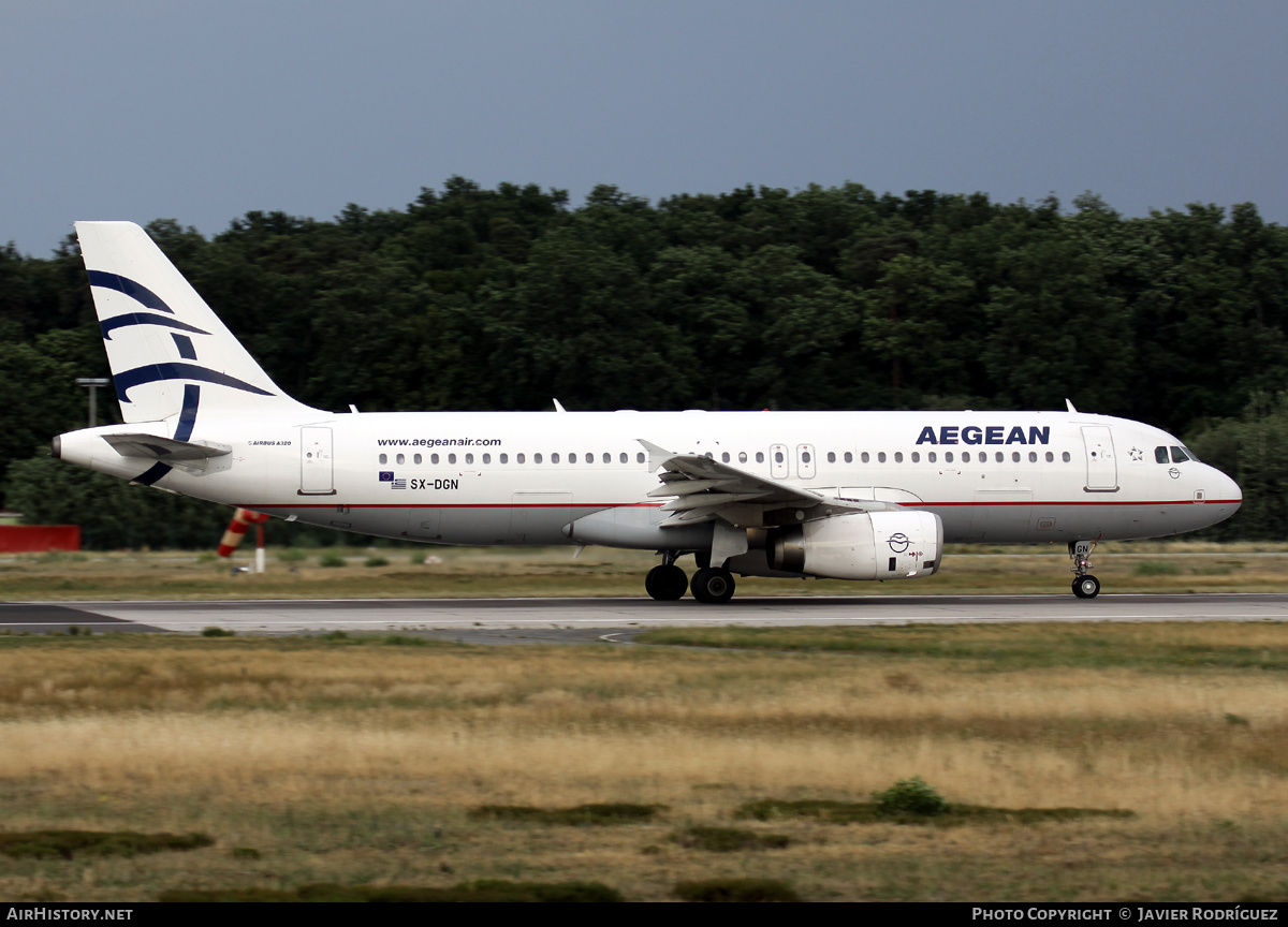 Aircraft Photo of SX-DGN | Airbus A320-232 | Aegean Airlines | AirHistory.net #478826