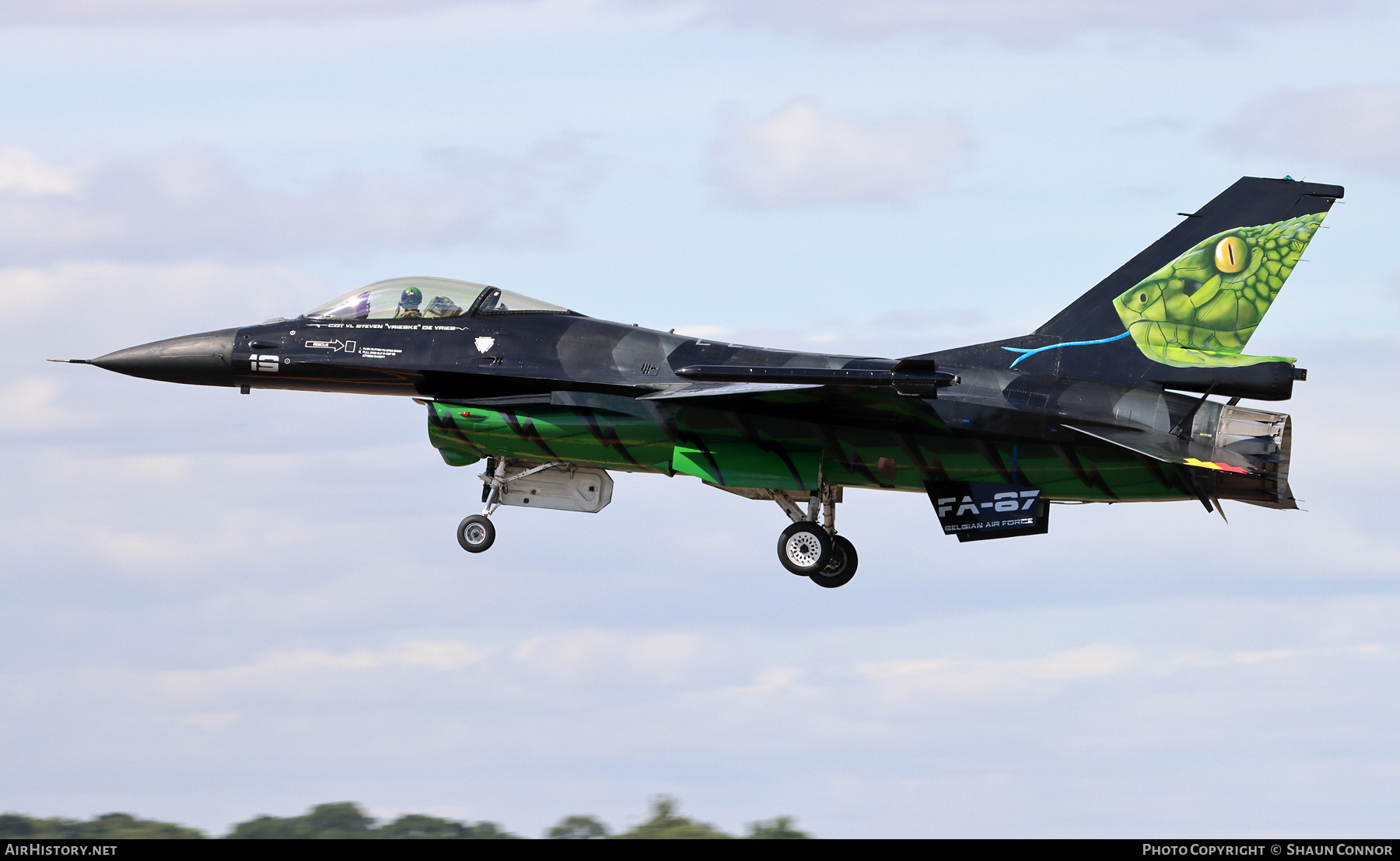 Aircraft Photo of FA-87 | General Dynamics F-16AM Fighting Falcon | Belgium - Air Force | AirHistory.net #478860