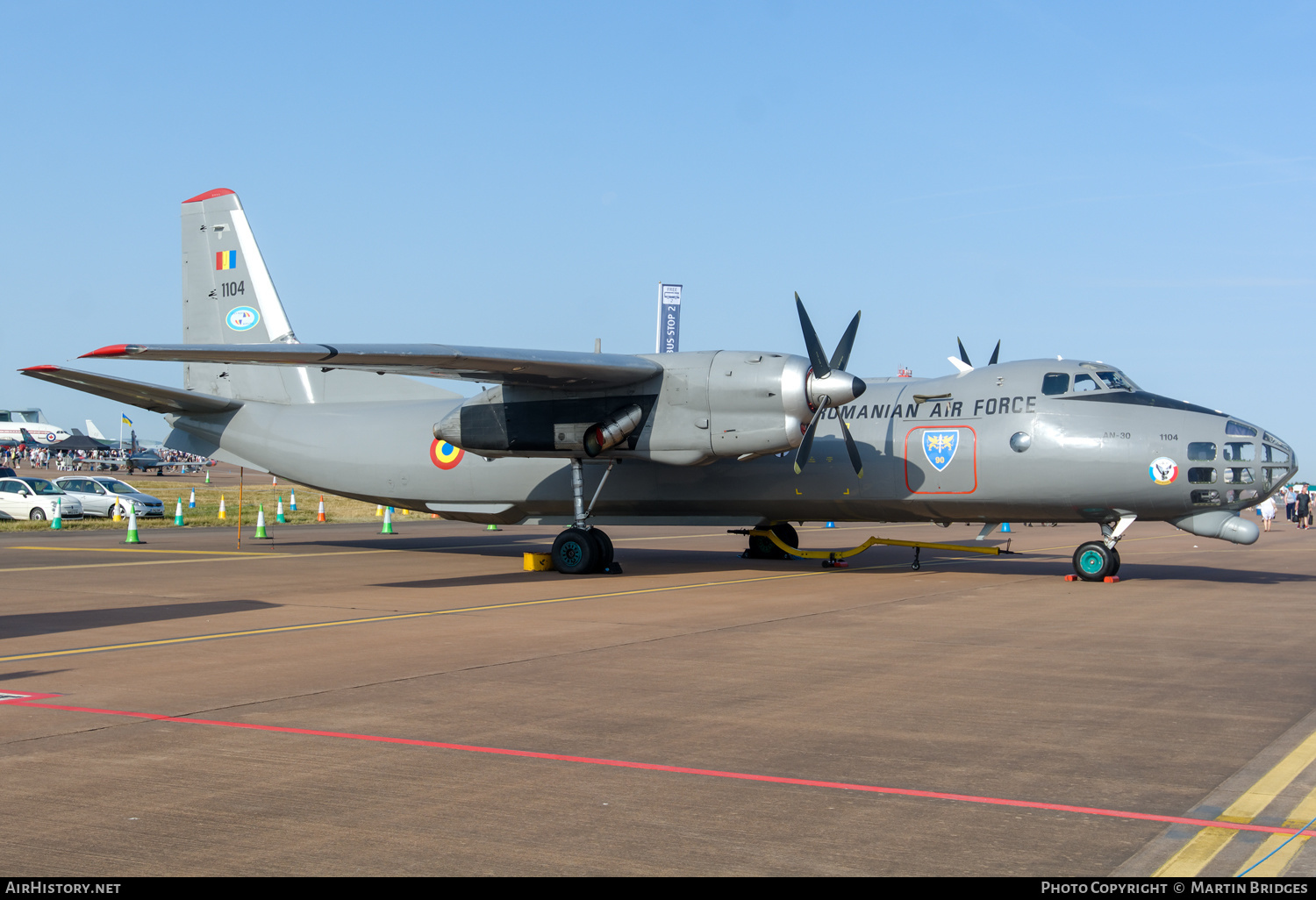 Aircraft Photo of 1104 | Antonov An-30 | Romania - Air Force | AirHistory.net #478863