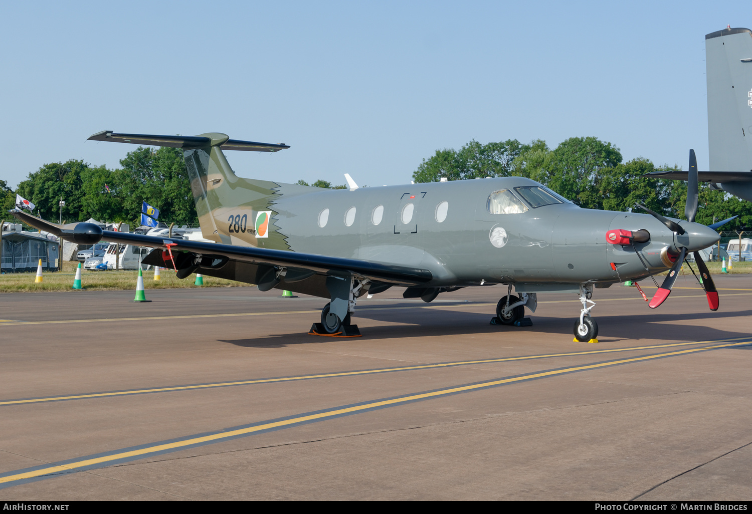 Aircraft Photo of 280 | Pilatus PC-12NG (PC-12/47E) | Ireland - Air Force | AirHistory.net #478867